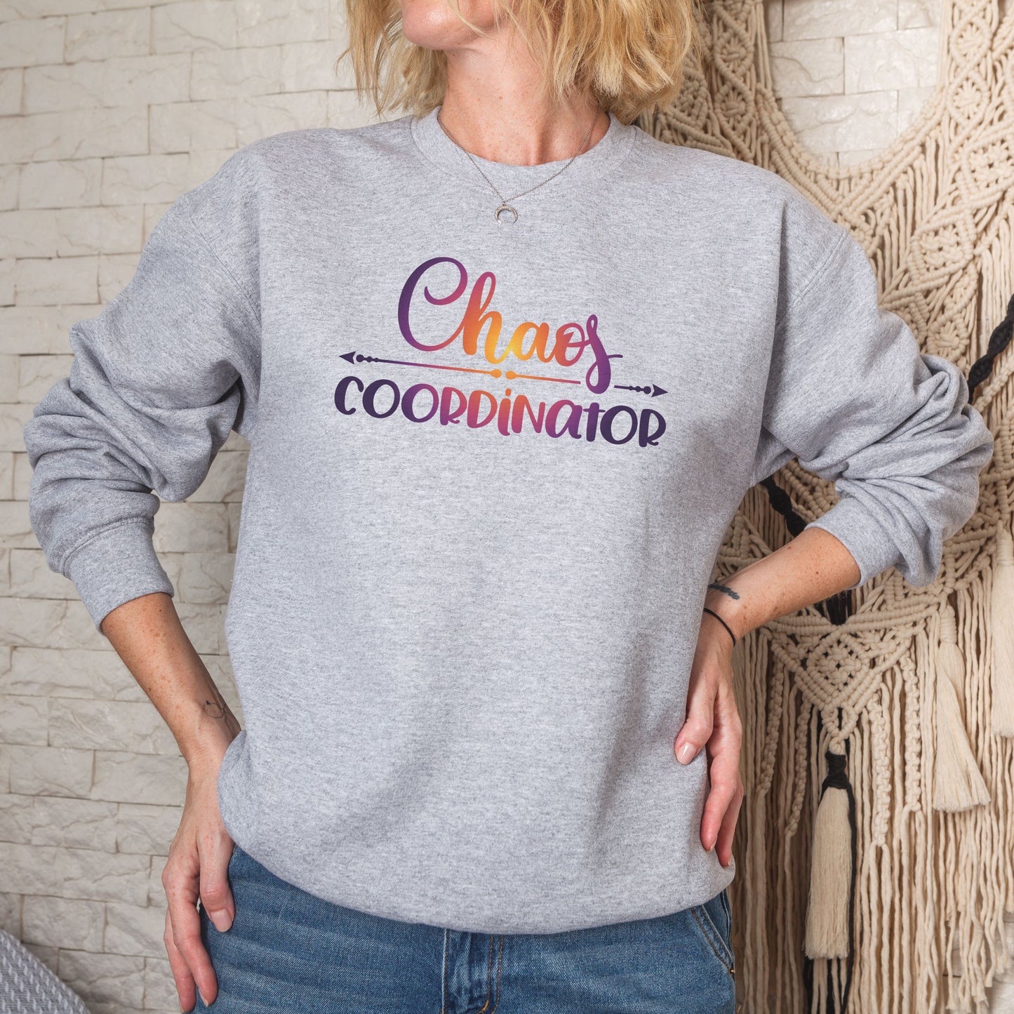 Chaos Coordinator Crewneck Sweatshirt