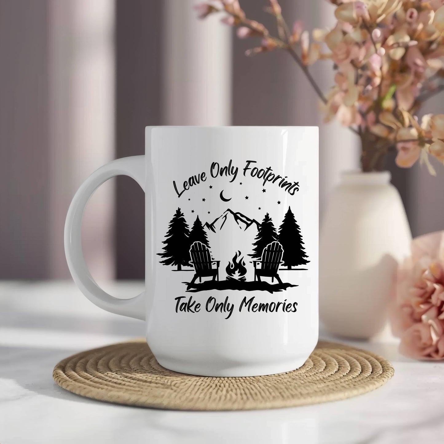 Leave Only Footprints Mug
