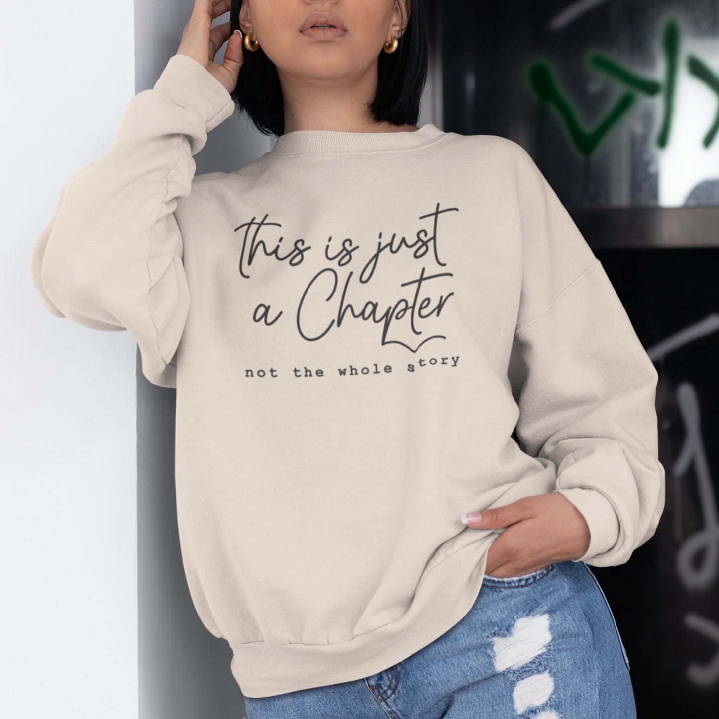 This is Just a Chapter Crewneck Sweatshirt