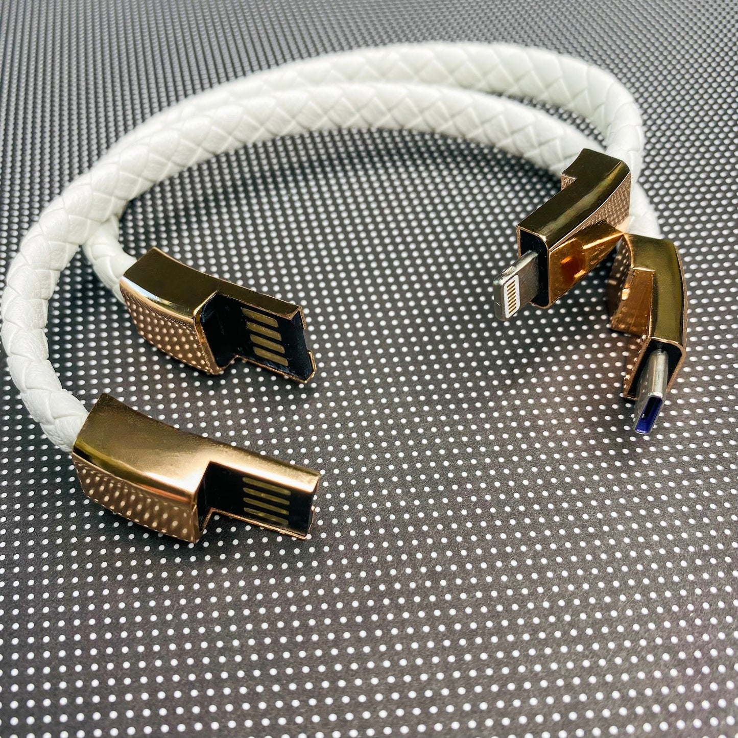 Braided Charger Bracelet