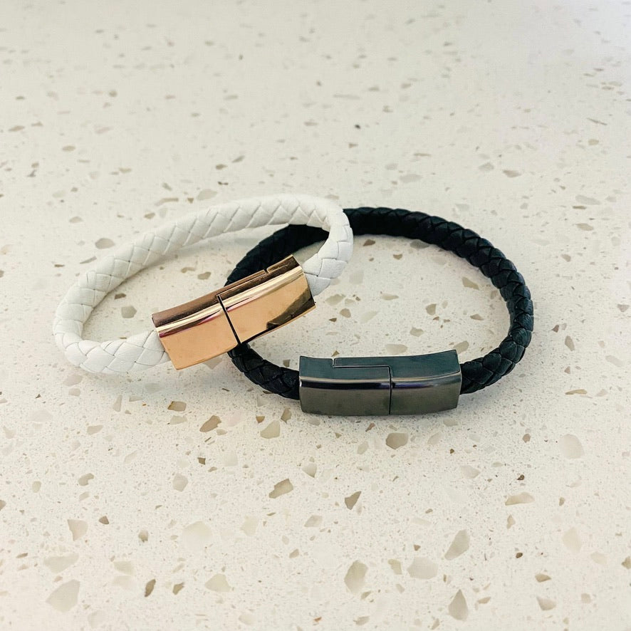 Braided Charger Bracelet