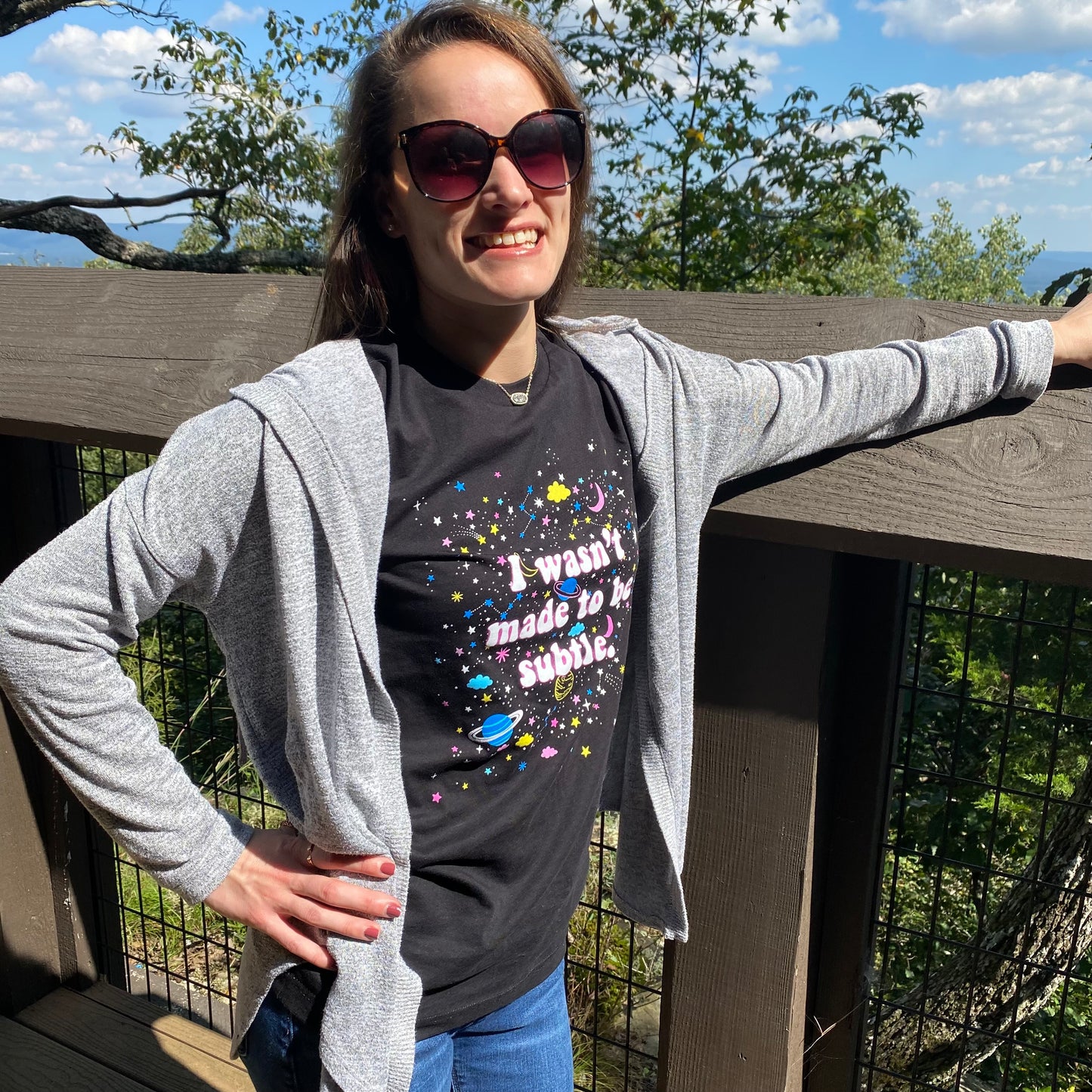 I Wasn't Made to be Subtle Graphic Tee