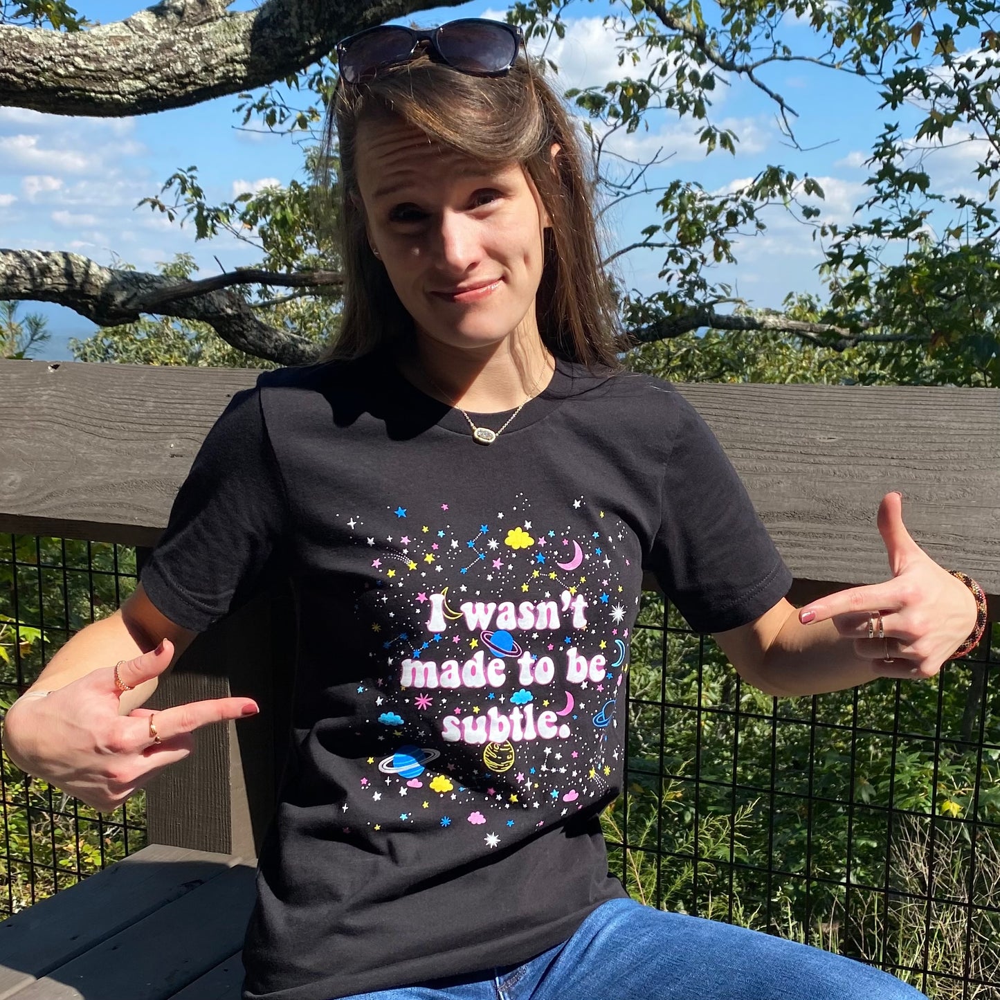 I Wasn't Made to be Subtle Graphic Tee