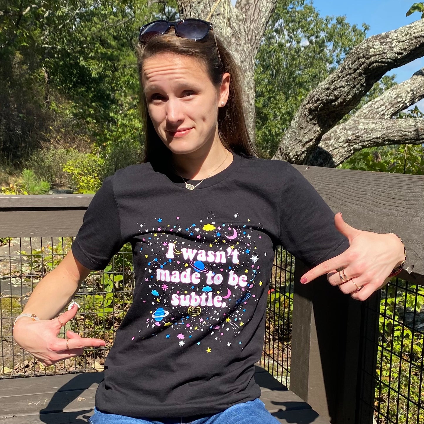 I Wasn't Made to be Subtle Graphic Tee
