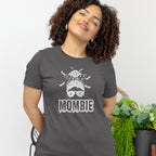 Zombie Mom Shirt Mombie Shirt Funny Halloween Tee Female Zombie Funny Zombie Shirt