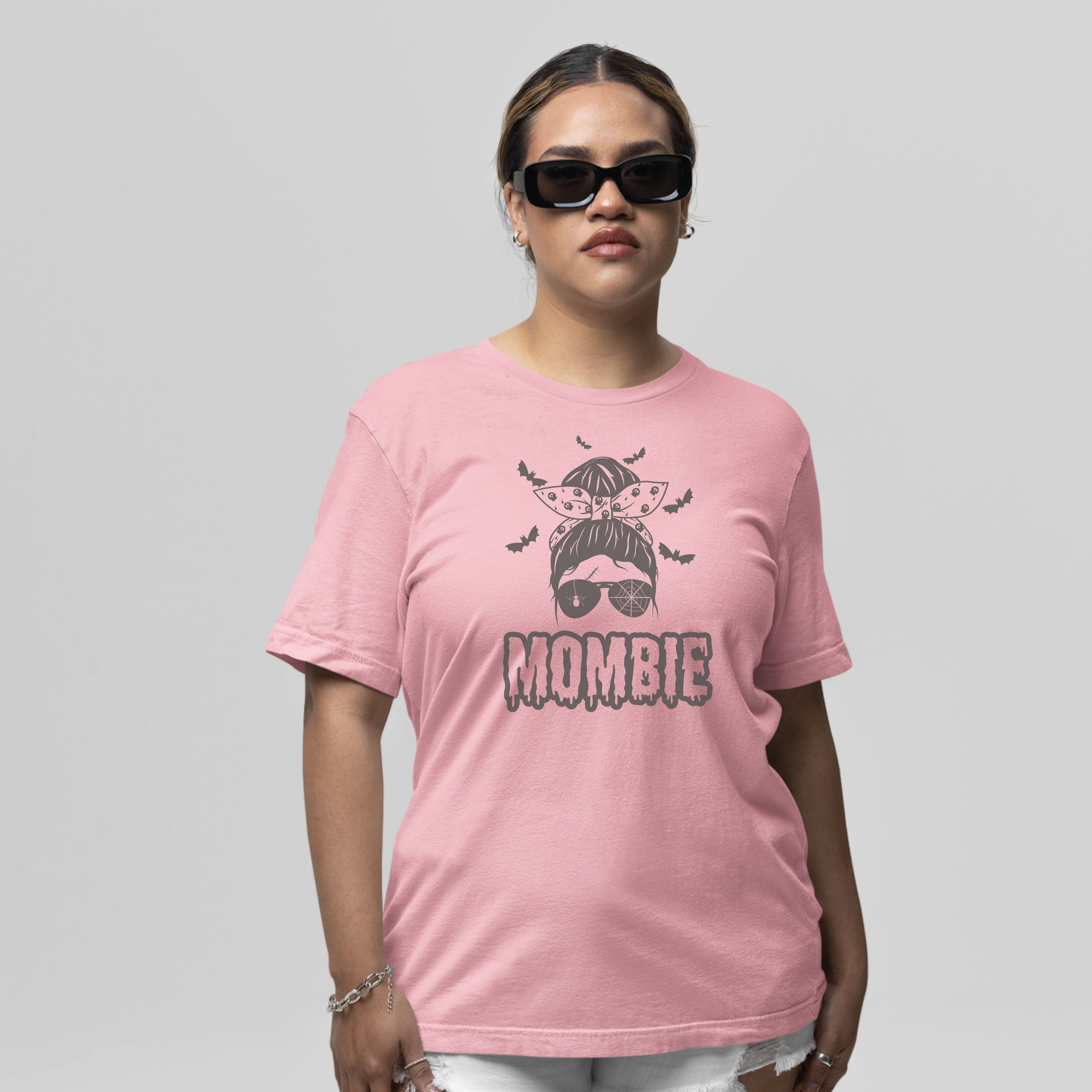 Zombie Mom Shirt Mombie Shirt Funny Halloween Tee Female Zombie Funny Zombie Shirt