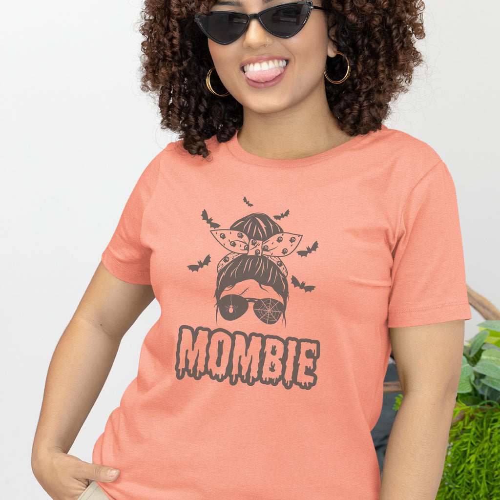 Zombie Mom Shirt Mombie Shirt Funny Halloween Tee Female Zombie Funny Zombie Shirt