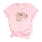 Christian Christmas Shirt Merry Christmas Tee Pink Christmas Tee Tis the Season Shirt
