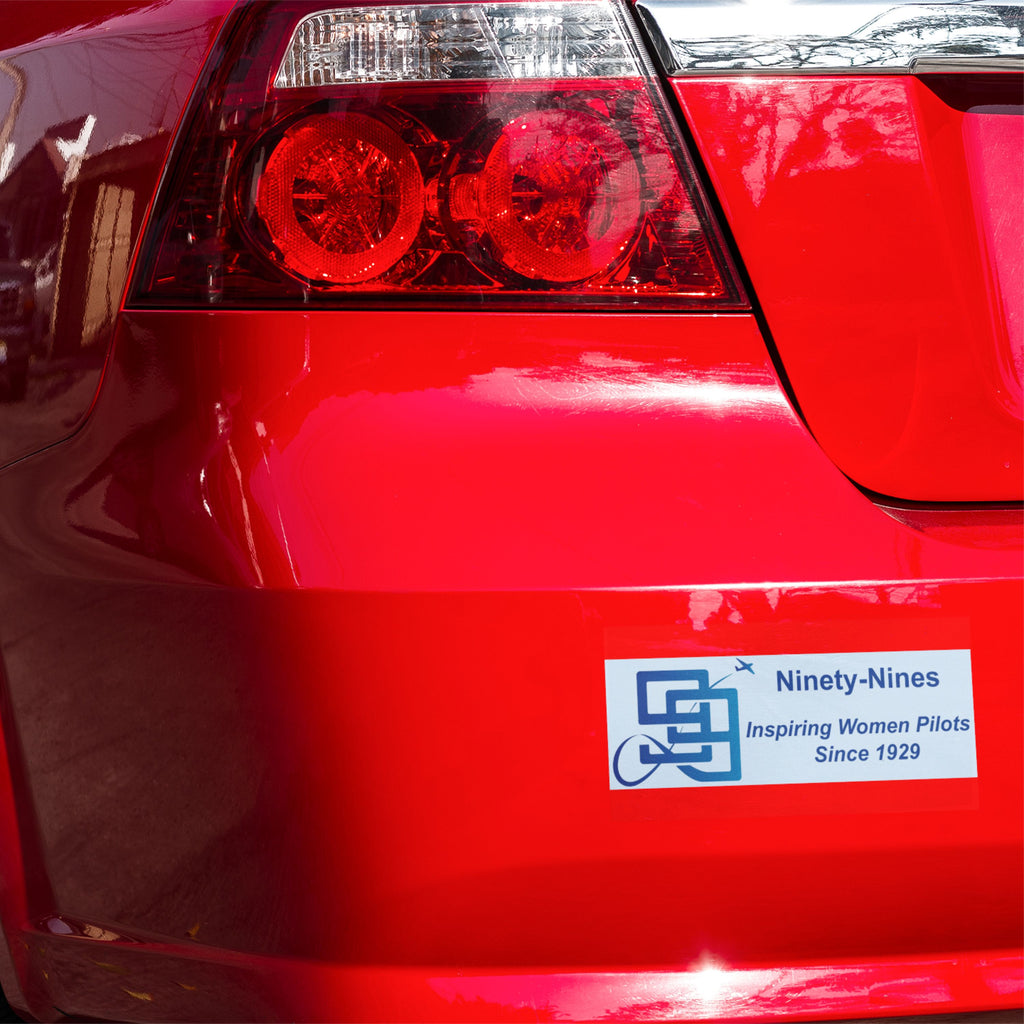 99's Since 1929 Bumper Sticker, Aviation Gift, Female Pilot Gift, AV Geek, 99's Women Pilots