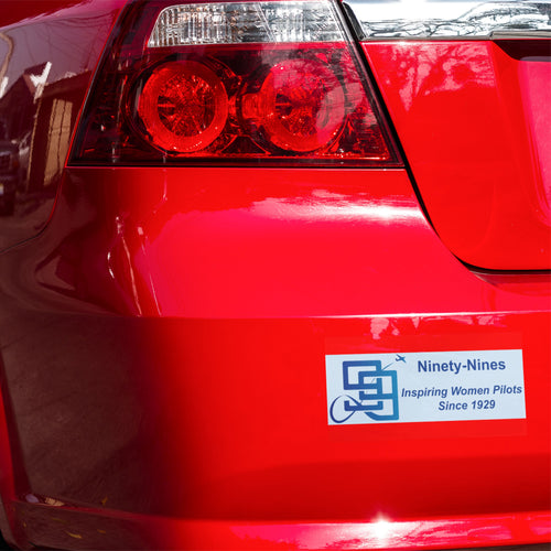 99's Since 1929 Bumper Sticker, Aviation Gift, Female Pilot Gift, AV Geek, 99's Women Pilots