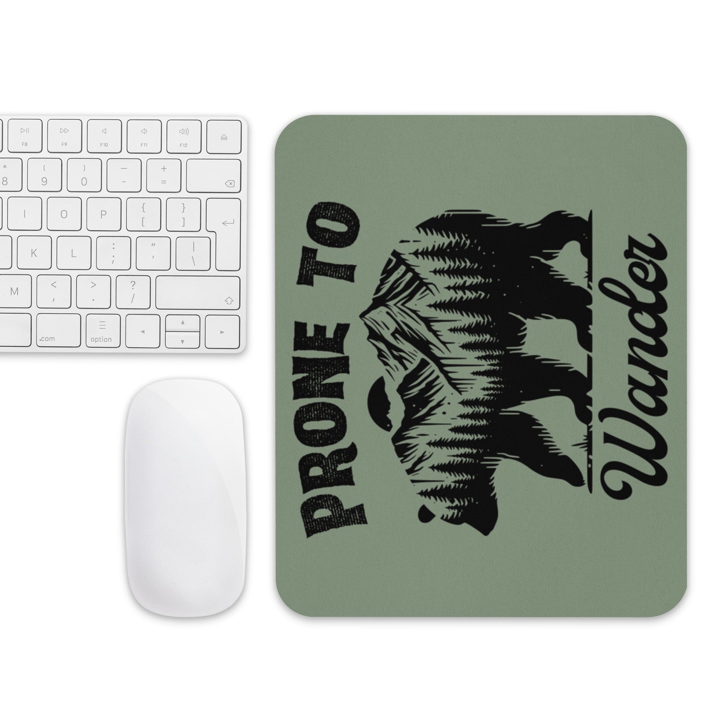 Prone to Wander Mouse pad