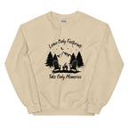 Leave Only Footprints Crewneck Sweatshirt