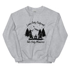Leave Only Footprints Crewneck Sweatshirt