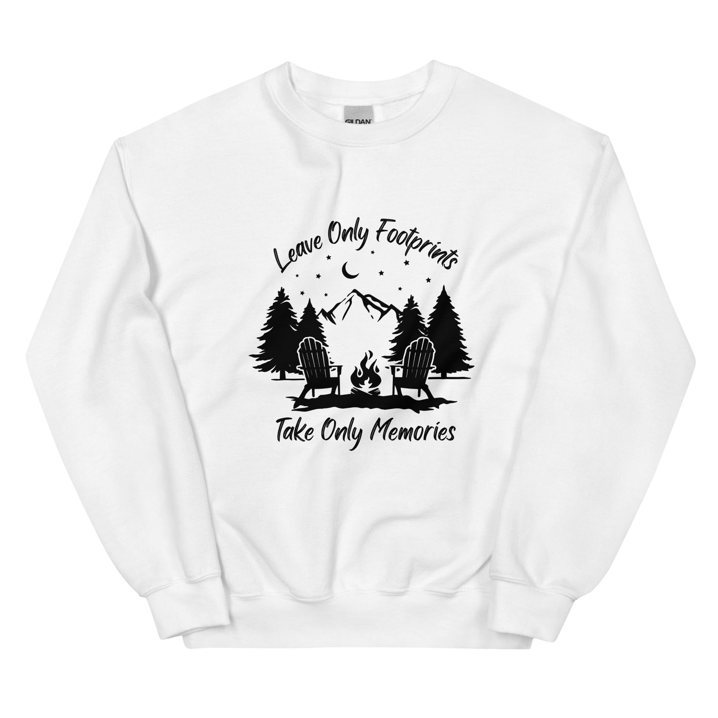 Leave Only Footprints Crewneck Sweatshirt