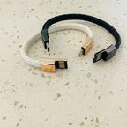 Braided Charger Bracelet