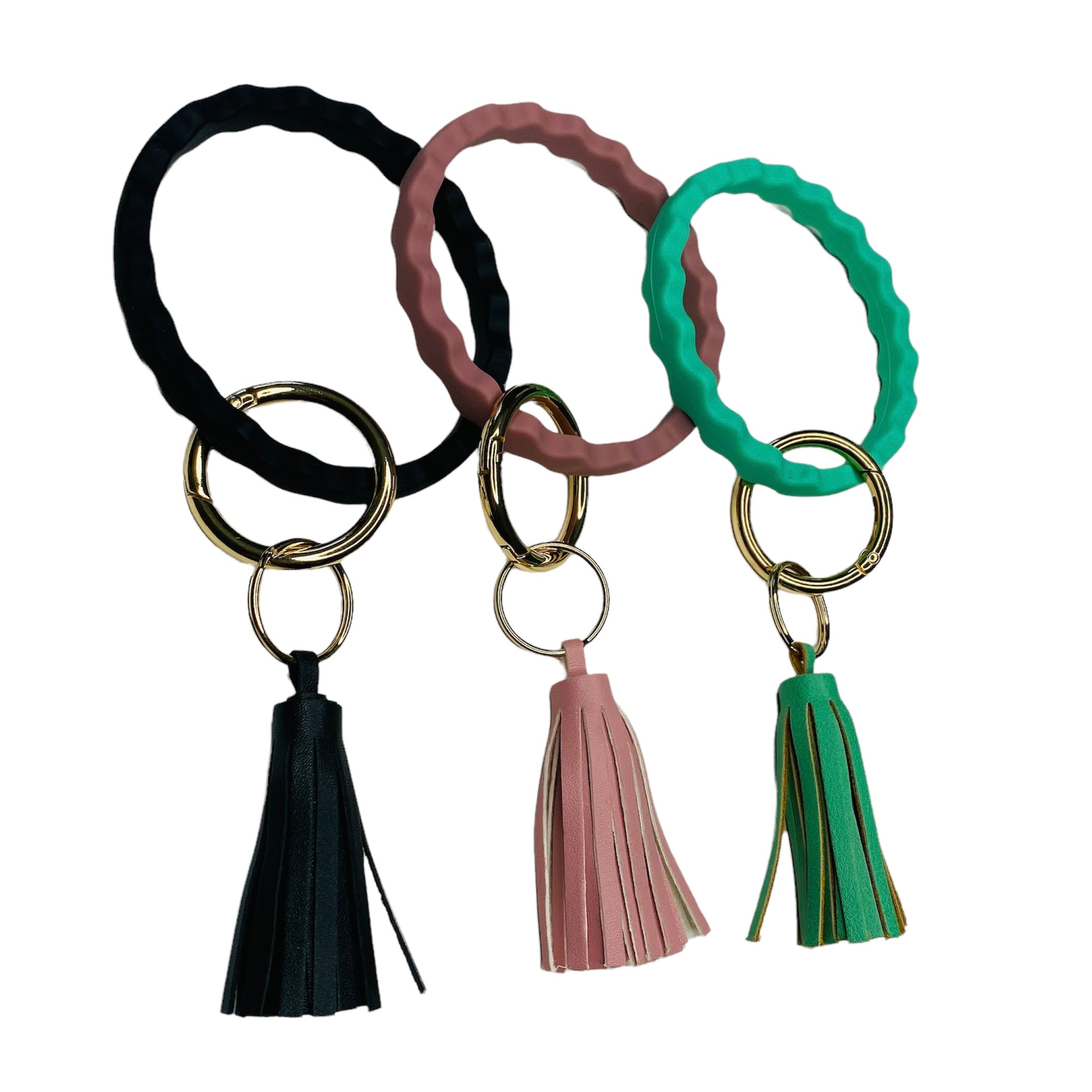 Silicon Key Ring Bracelet