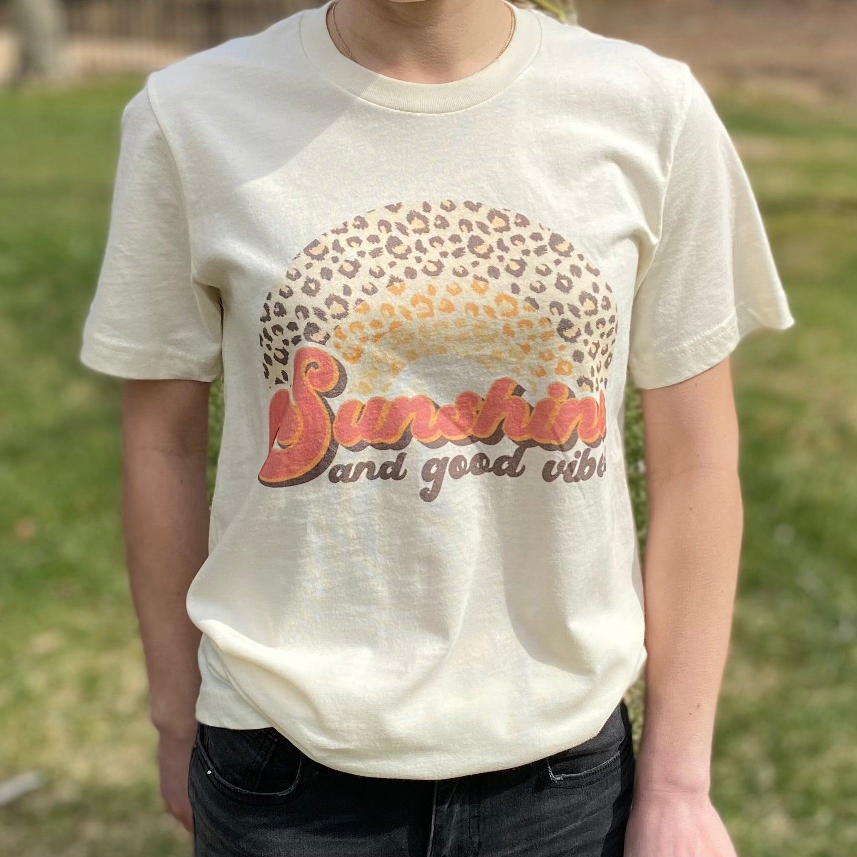 Sunshine and Good Vibes Graphic Tee