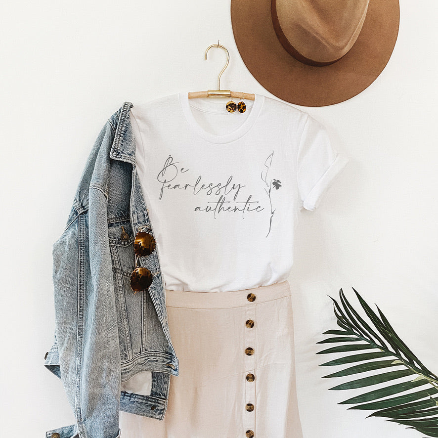 Be Fearlessly Authentic Graphic Tee