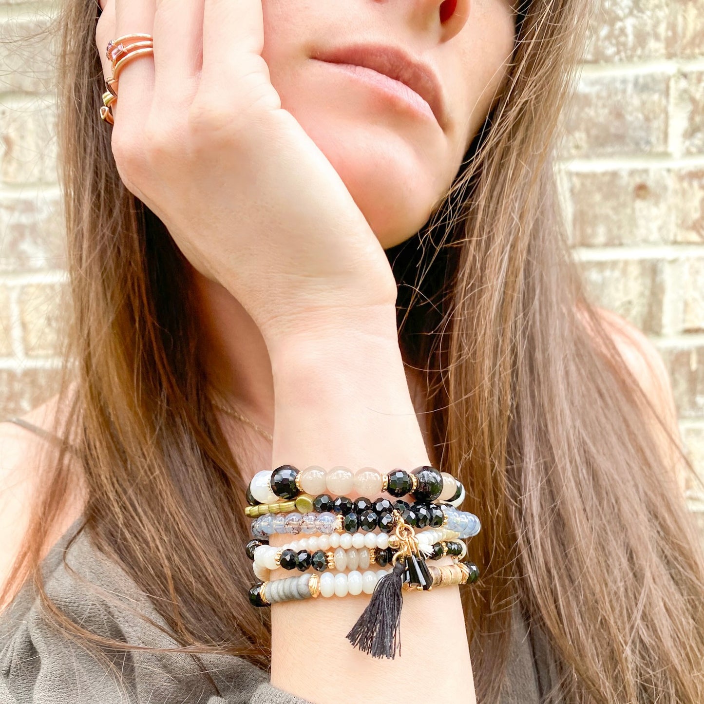 Versatile Multi-layer Beaded Bracelet