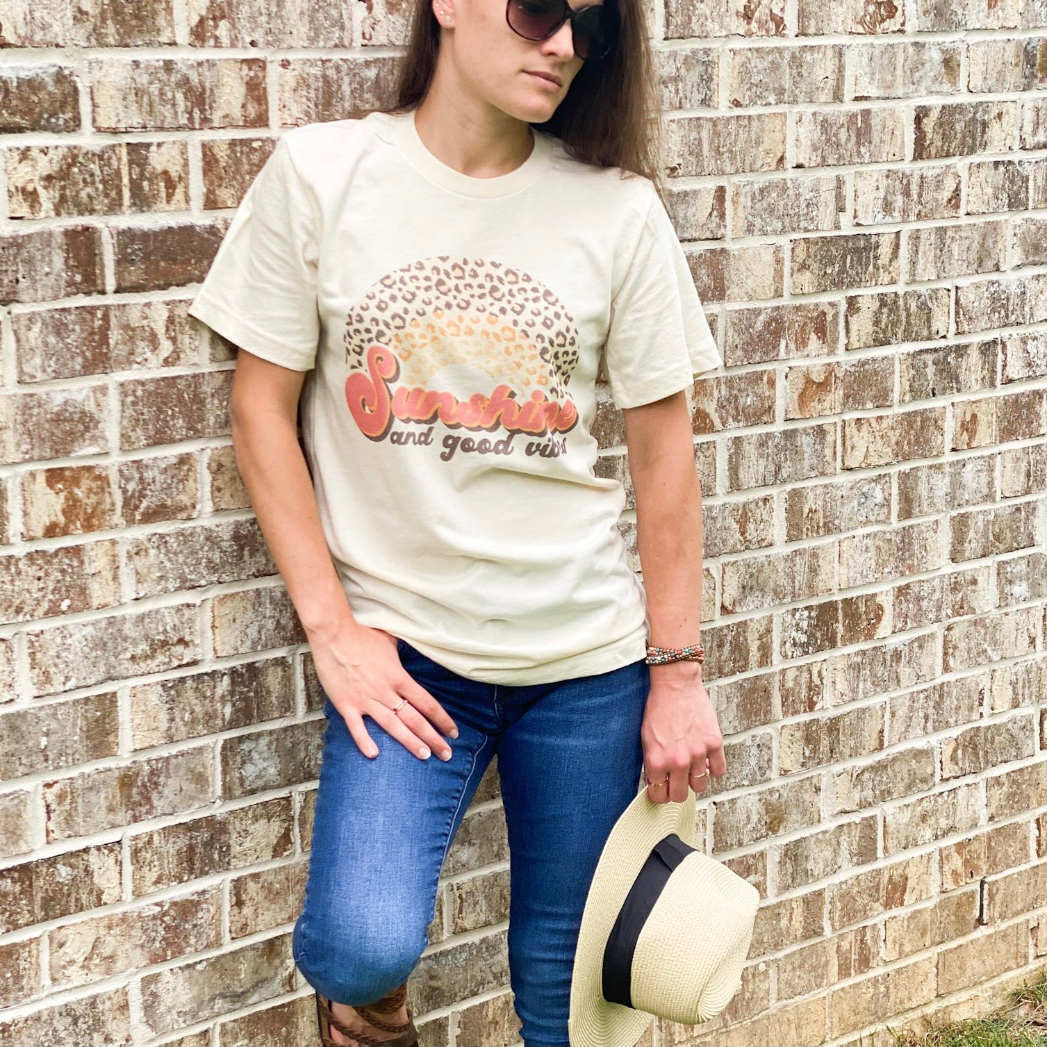 Sunshine and Good Vibes Graphic Tee