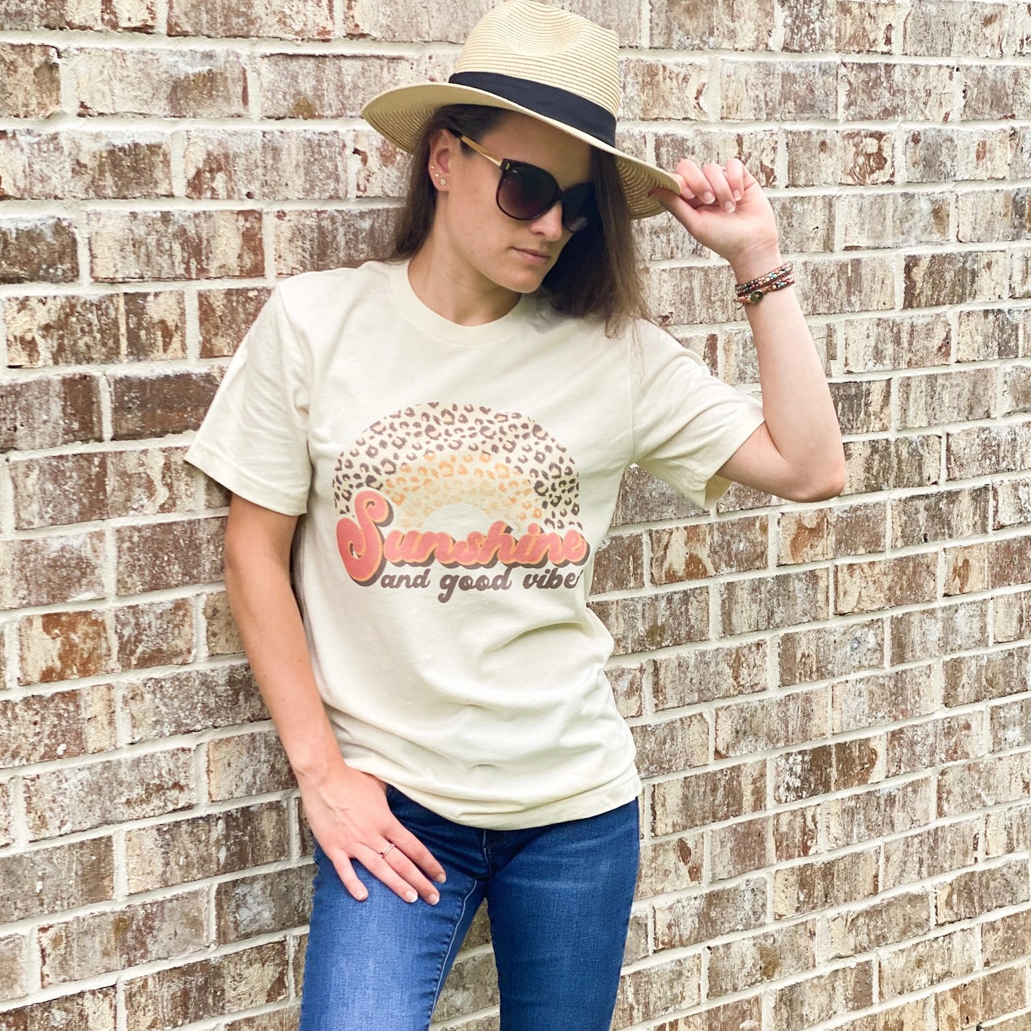 Sunshine and Good Vibes Graphic Tee