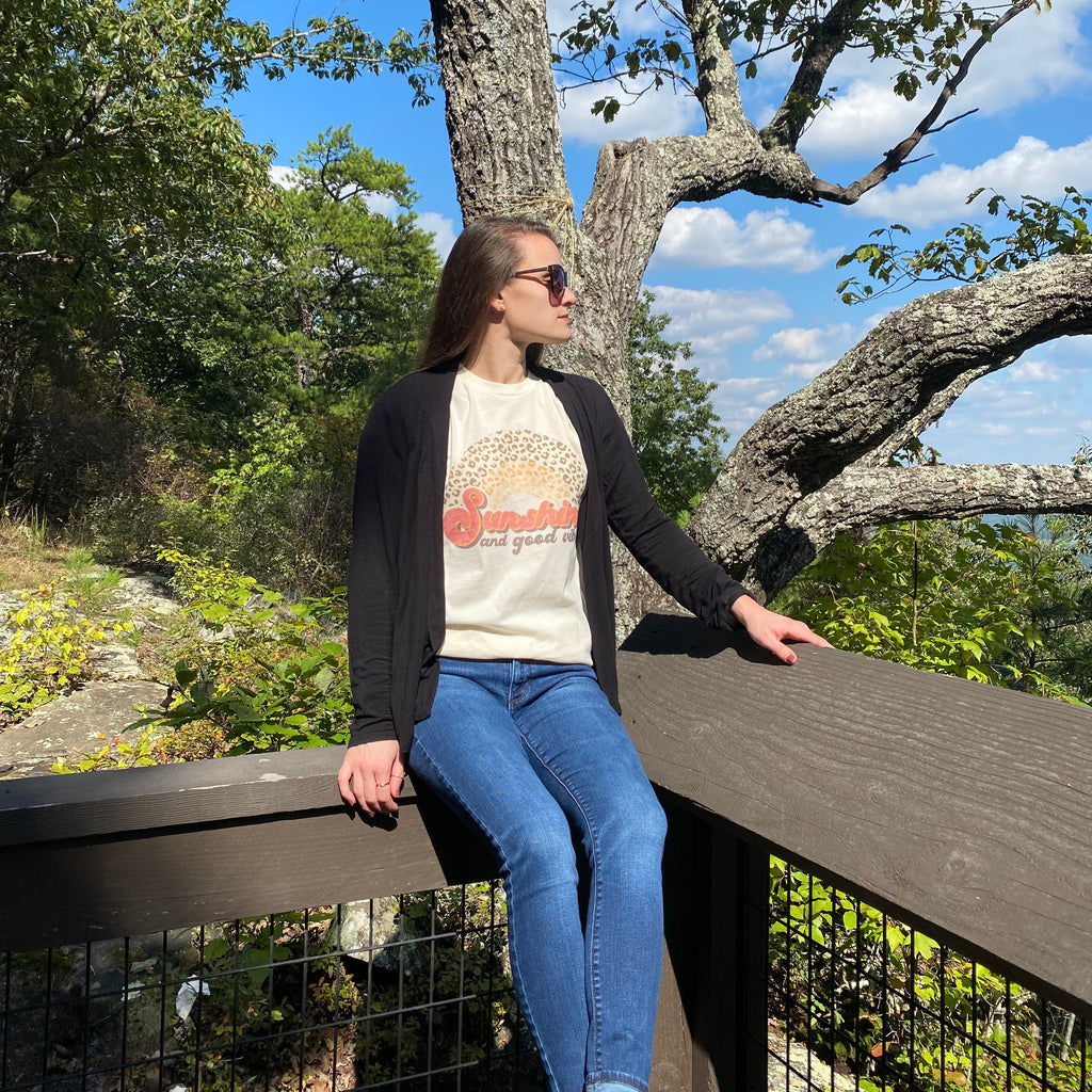 Sunshine and Good Vibes Graphic Tee